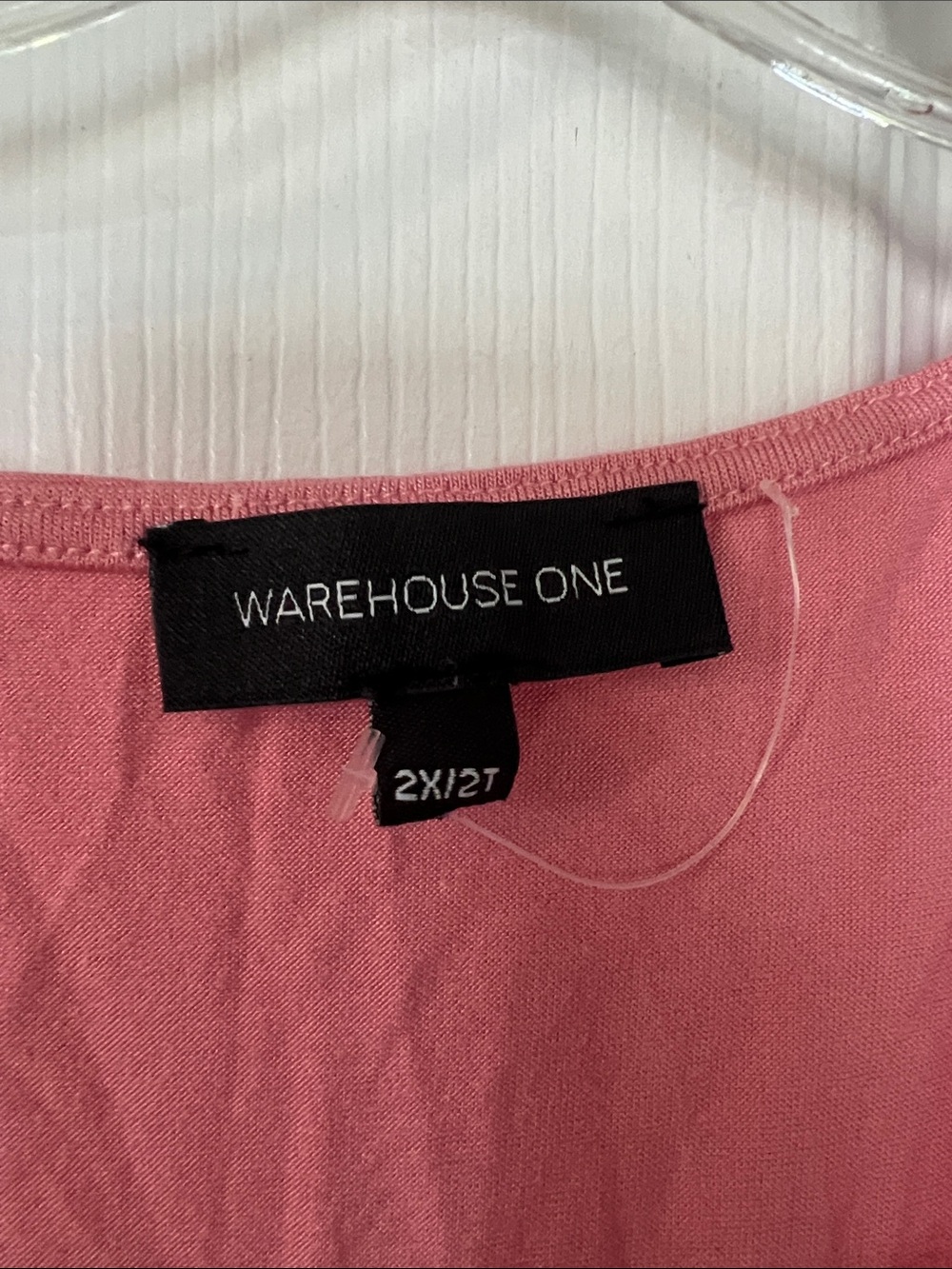 🌷6/$20🌷 Sleeveless Pink Button-Front Lace-Trim Blouse - Picture 2 of 4